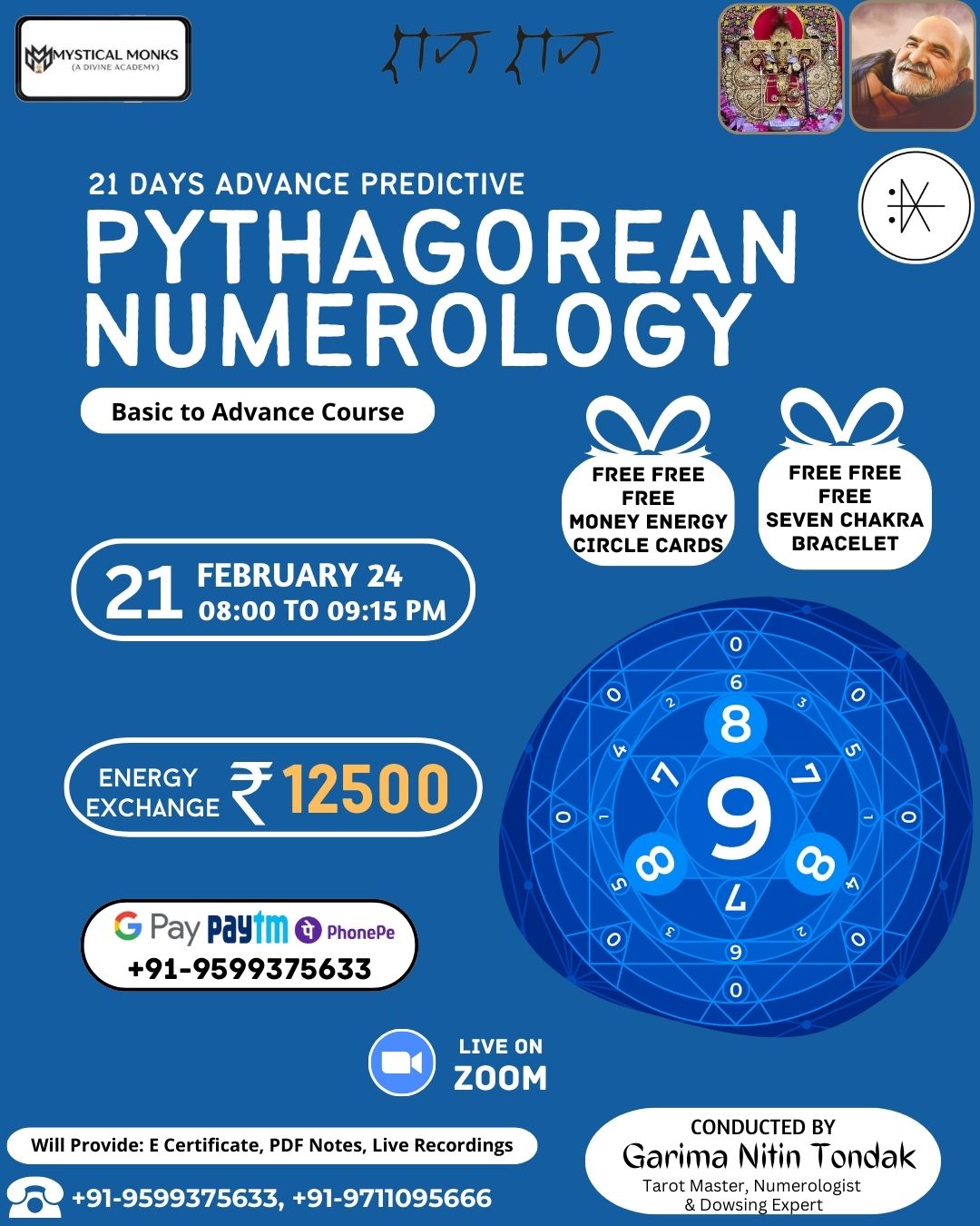 Advance Pythagorean Numerology