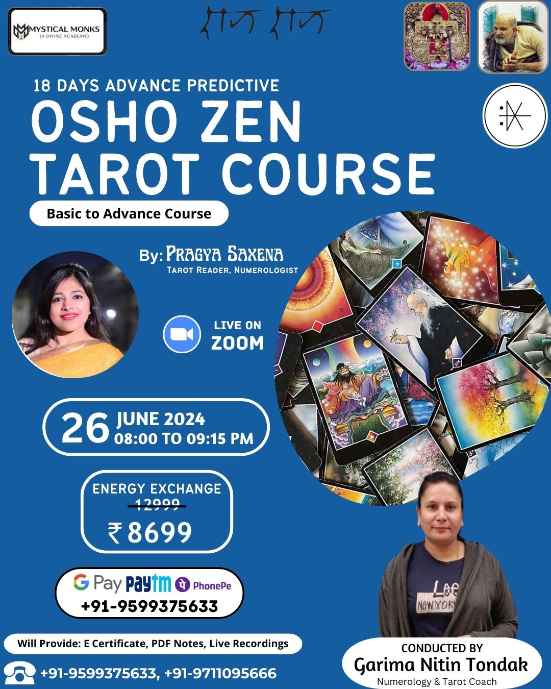 Advance Osho Zen Tarot Reading Course